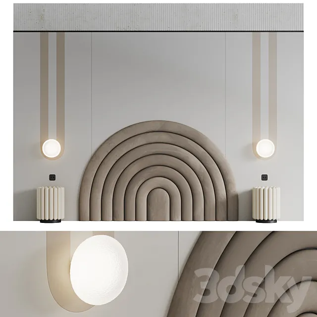 Headboard #15 3D Model Headboard #15 3D Model