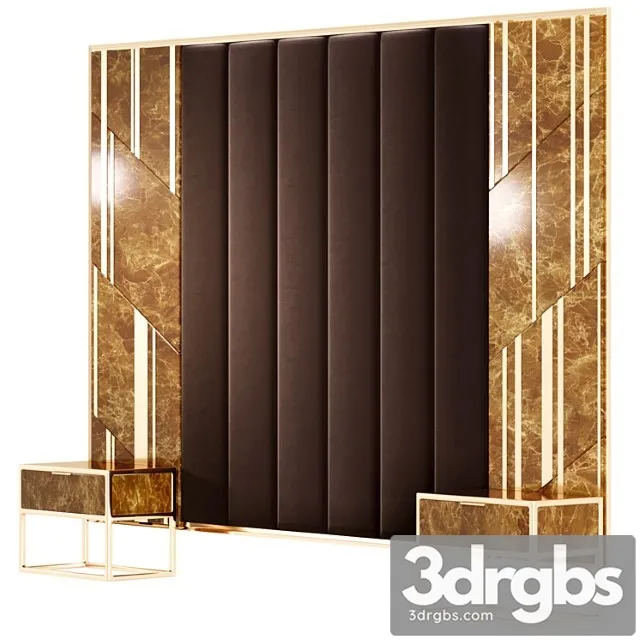 Headboard 2 3D Model Download