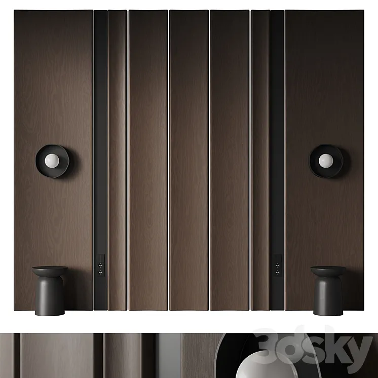 Headboard #2 3D Model Free Download