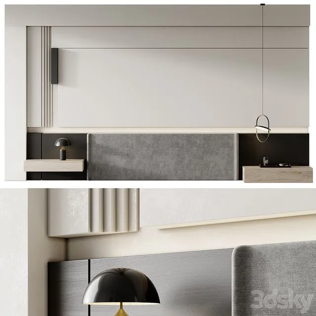 Headboard 3 3D Model Headboard 3 3D Model