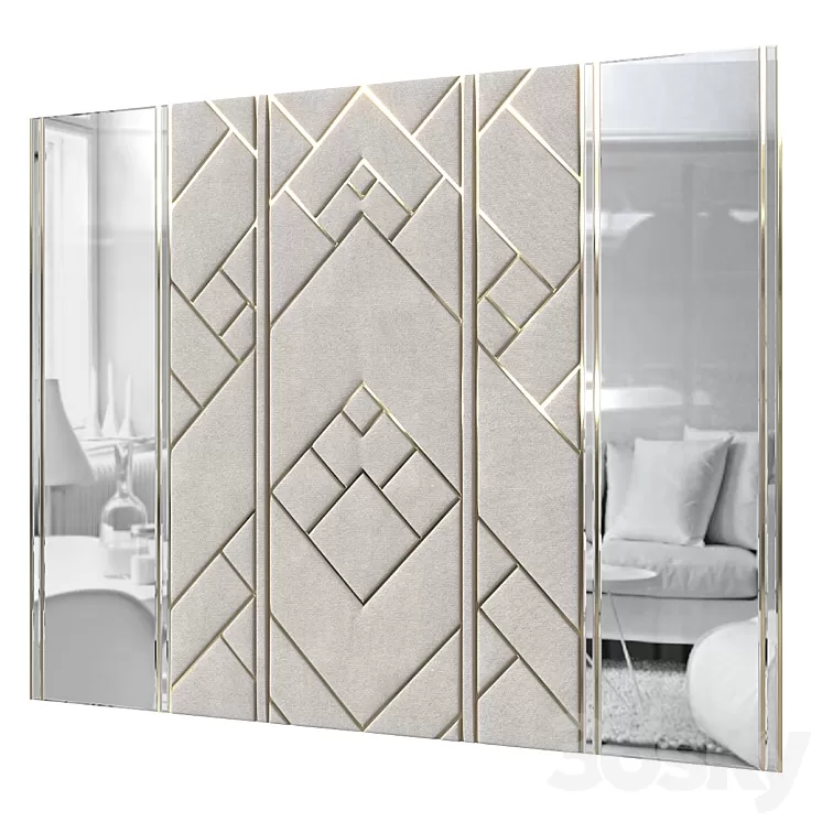 Headboard 3D Model Headboard 3D Model