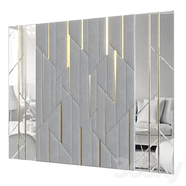 Headboard 3D Model Headboard 3D Model