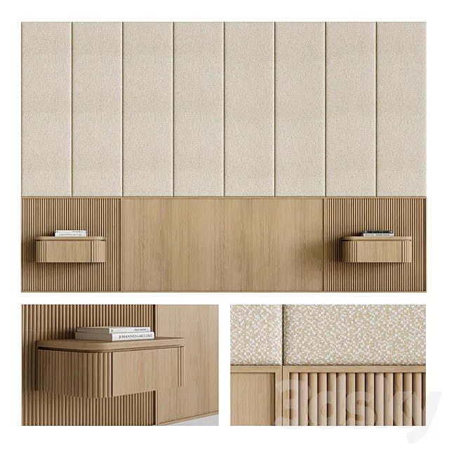 Headboard 3D Model Headboard 3D Model