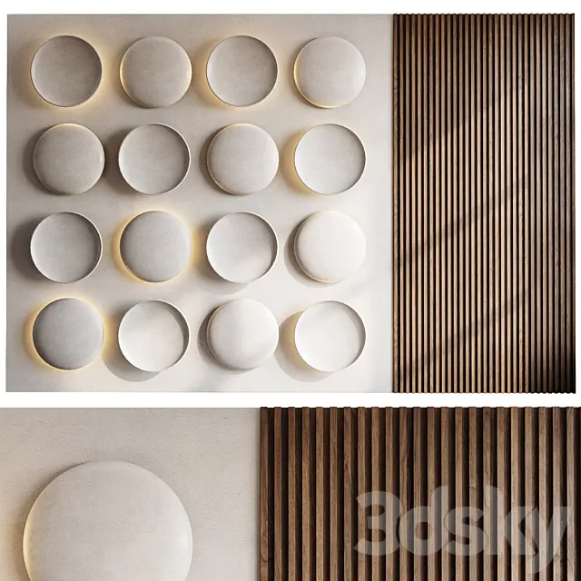 Headboard 3d Wall Panel 29 3D Model Headboard 3d Wall Panel 29 3D Model