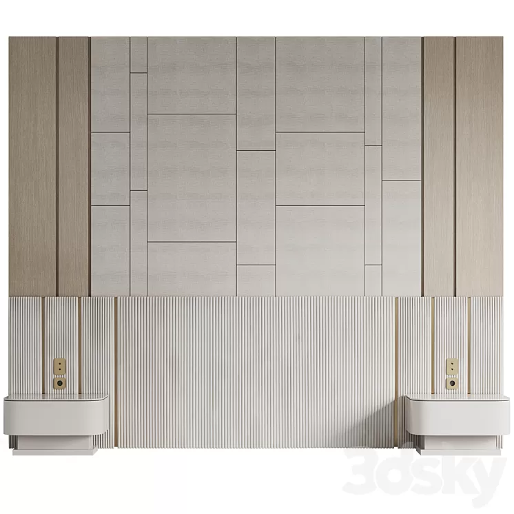 Headboard #5 3D Model Headboard #5 3D Model