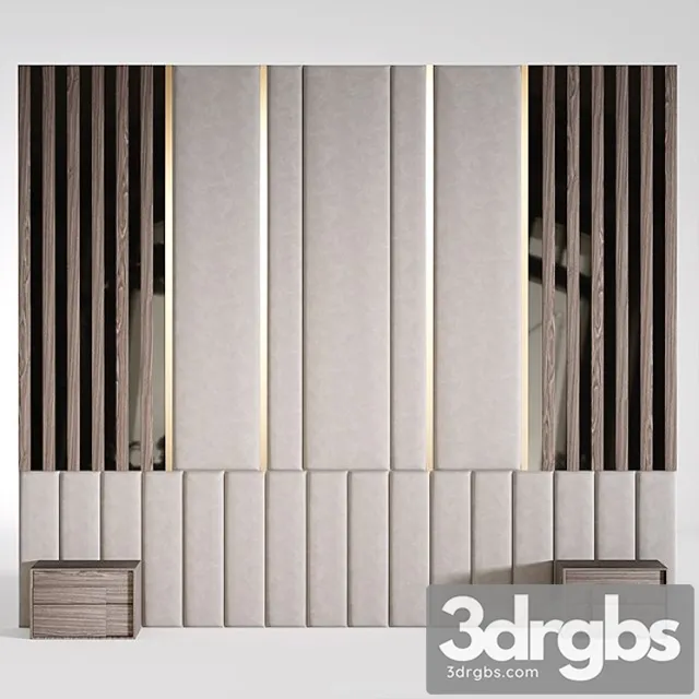 Headboard 8 3D Model Download