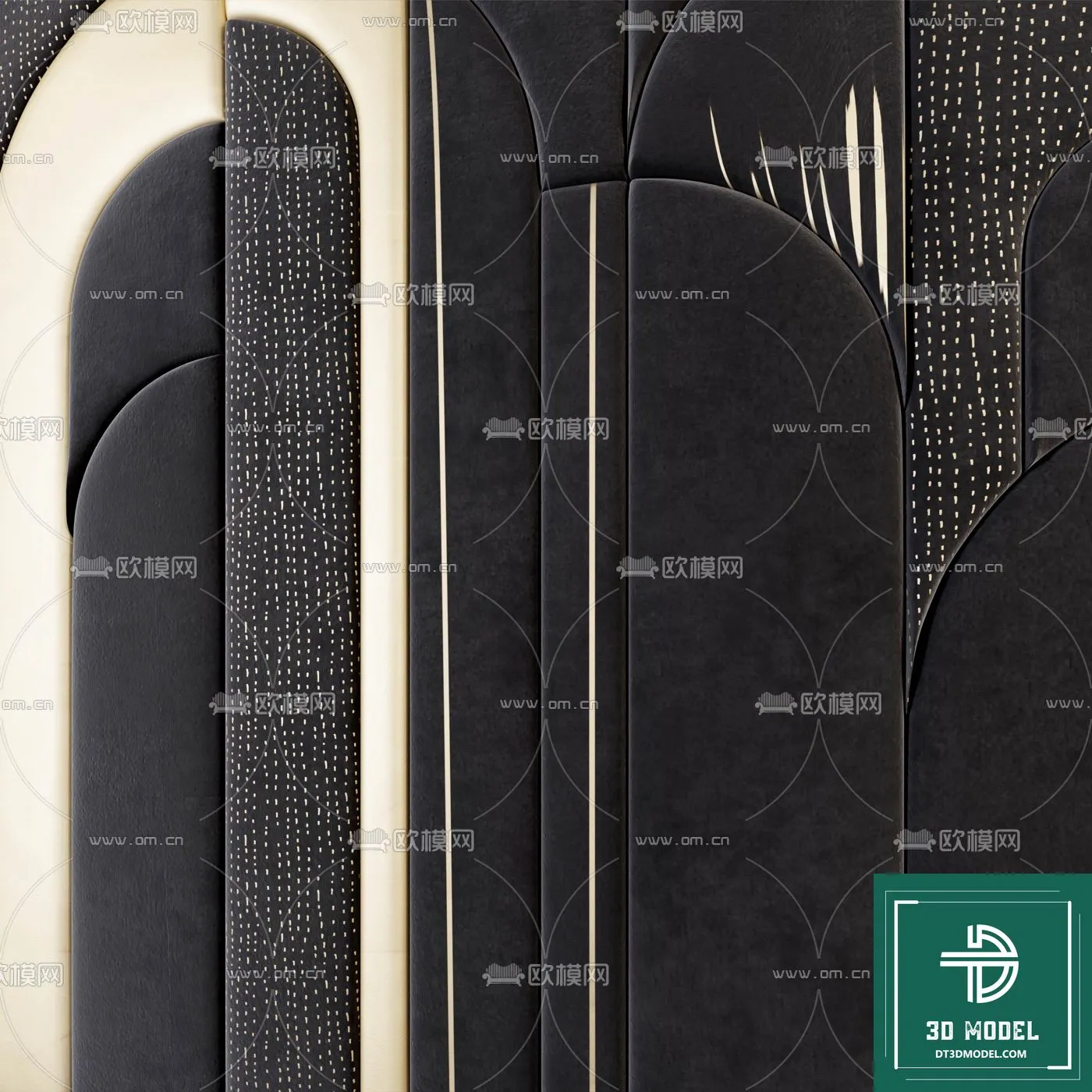 Headboard – Bedboard – Modern 3D Models – 003 Headboard – Bedboard – Modern 3D Models – 003