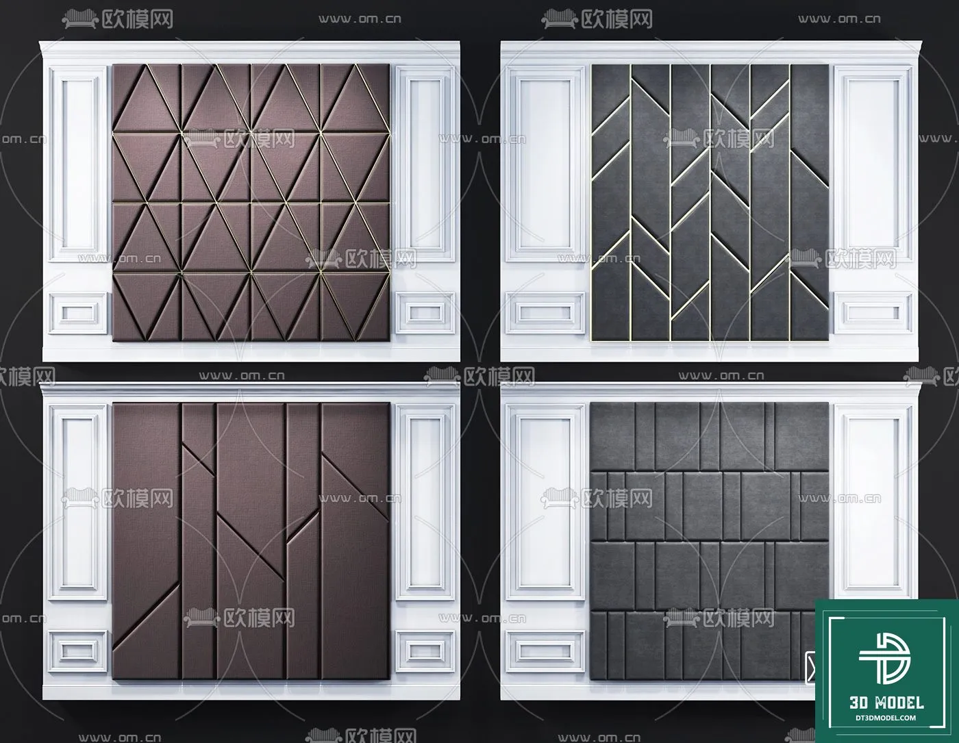 Headboard – Bedboard – Modern 3D Models – 010 Headboard – Bedboard – Modern 3D Models – 010