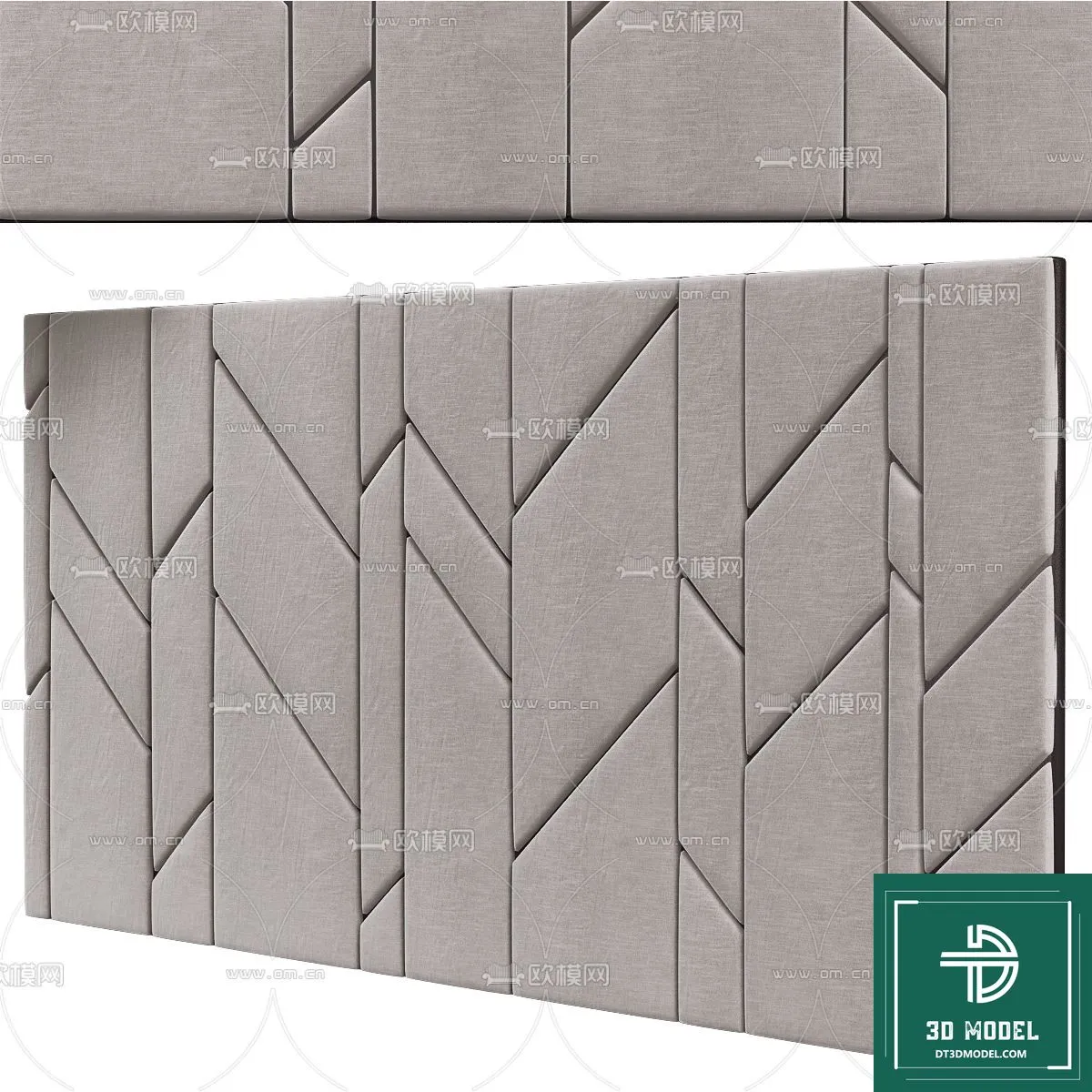 Headboard – Bedboard – Modern 3D Models – 024 Headboard – Bedboard – Modern 3D Models – 024