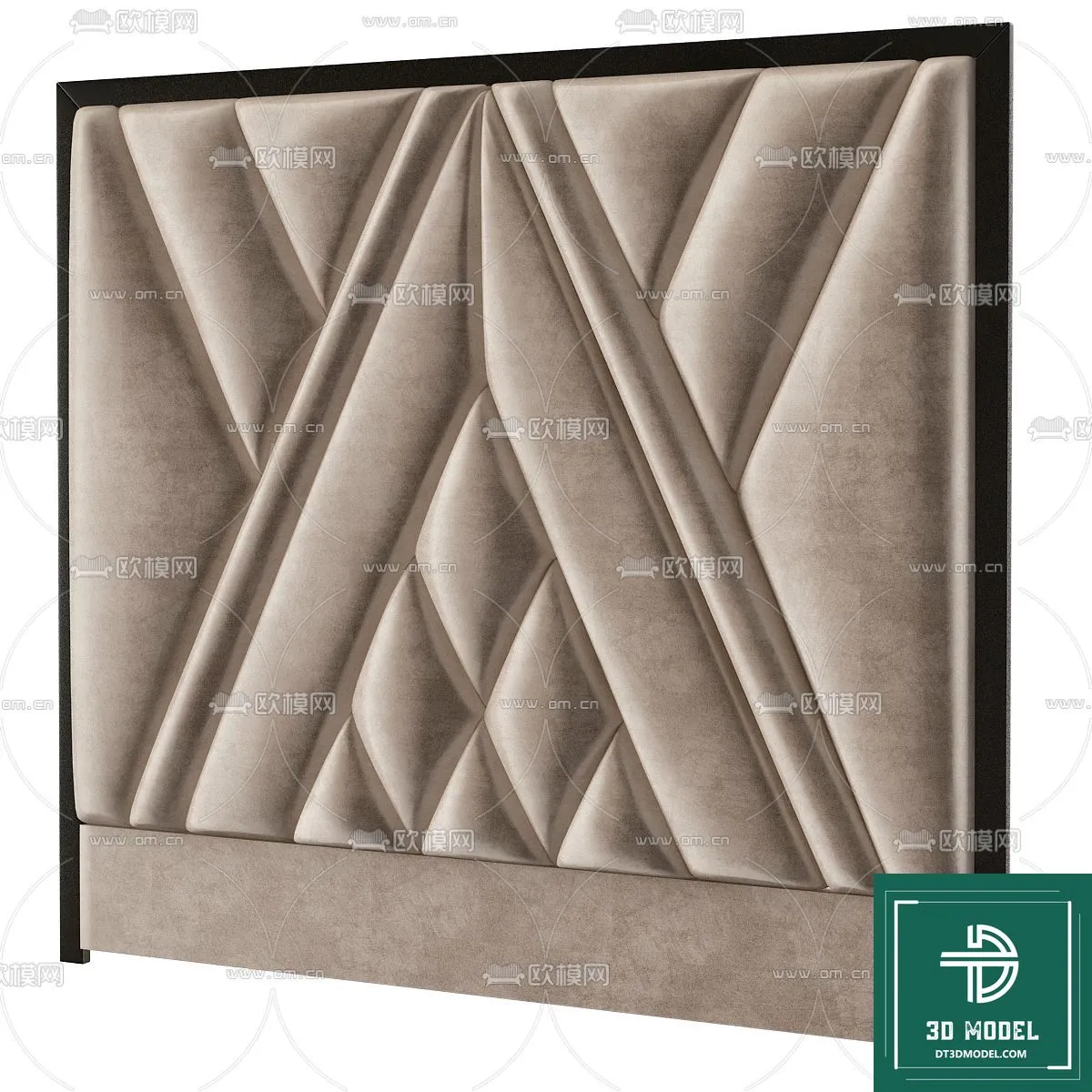 Headboard – Bedboard – Modern 3D Models – 030 Headboard – Bedboard – Modern 3D Models – 030