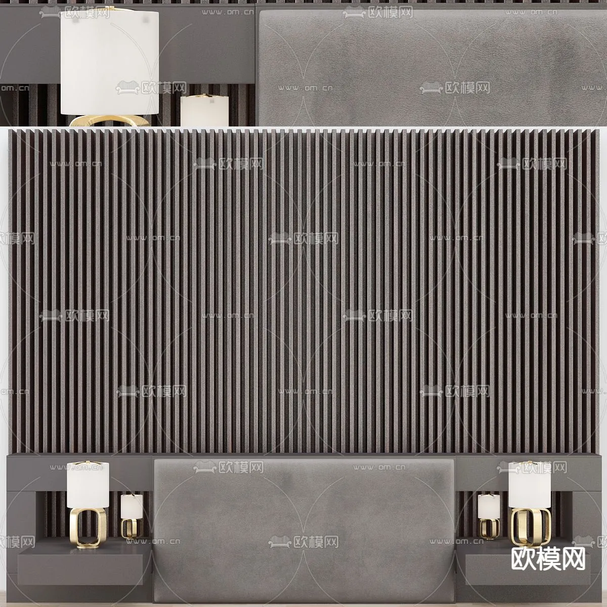 Headboard – Bedboard – Modern 3D Models – 036 Headboard – Bedboard – Modern 3D Models – 036