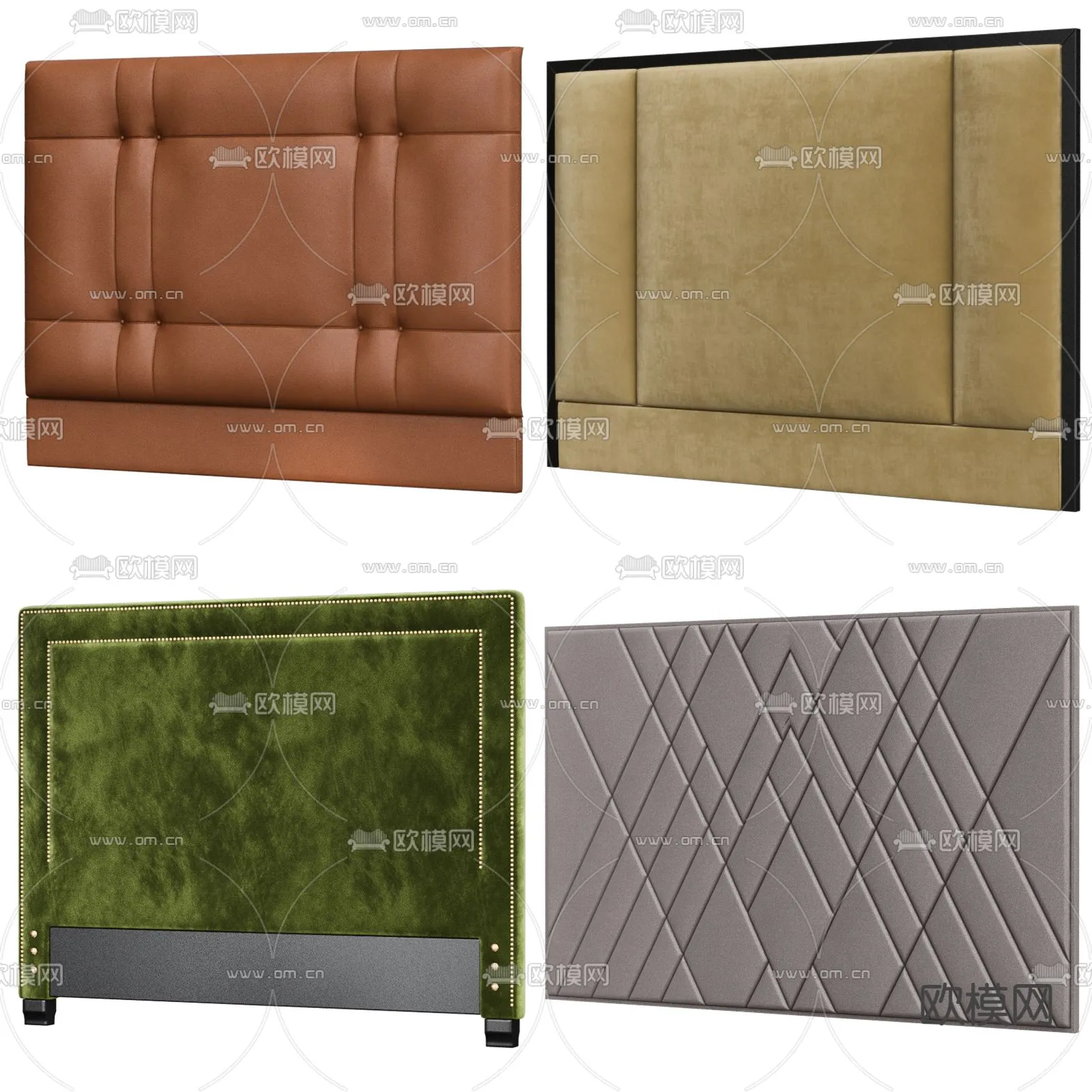 Headboard – Bedboard – Modern 3D Models – 042 Headboard – Bedboard – Modern 3D Models – 042