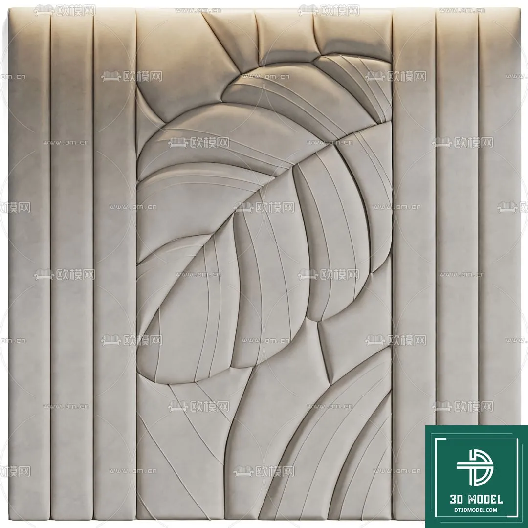 Headboard – Bedboard – Modern 3D Models – 048