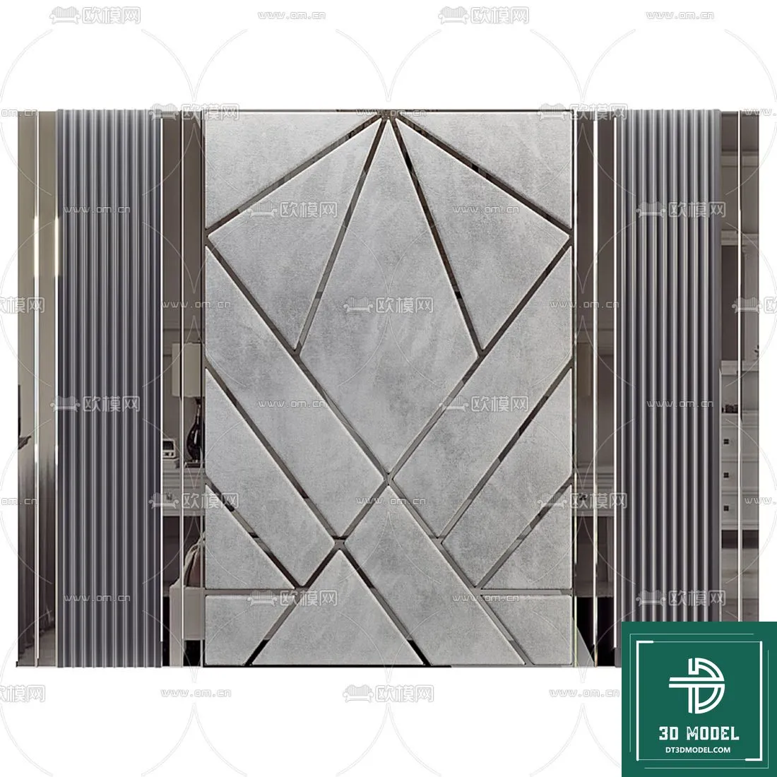 Headboard – Bedboard – Modern 3D Models – 053