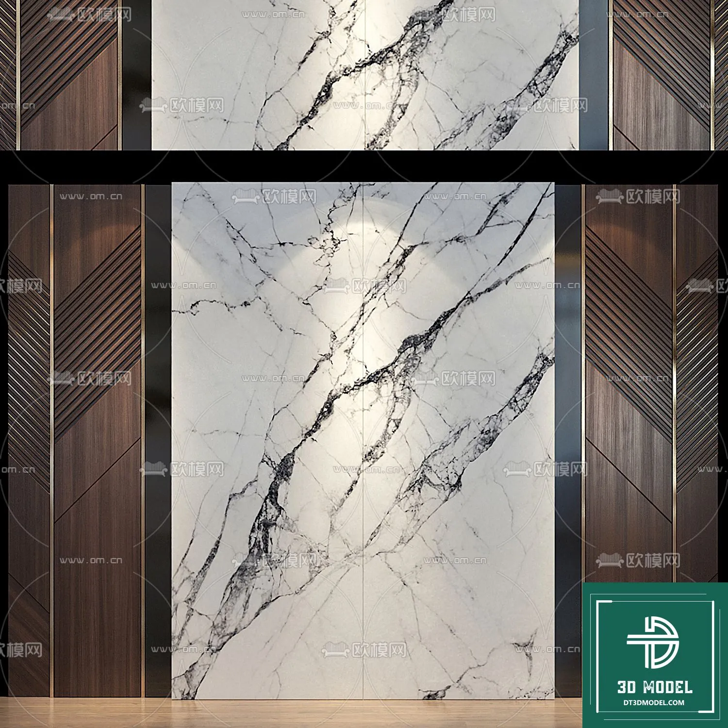 Headboard – Bedboard – Modern 3D Models – 057