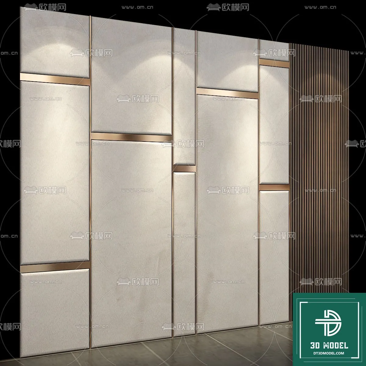 Headboard – Bedboard – Modern 3D Models – 059