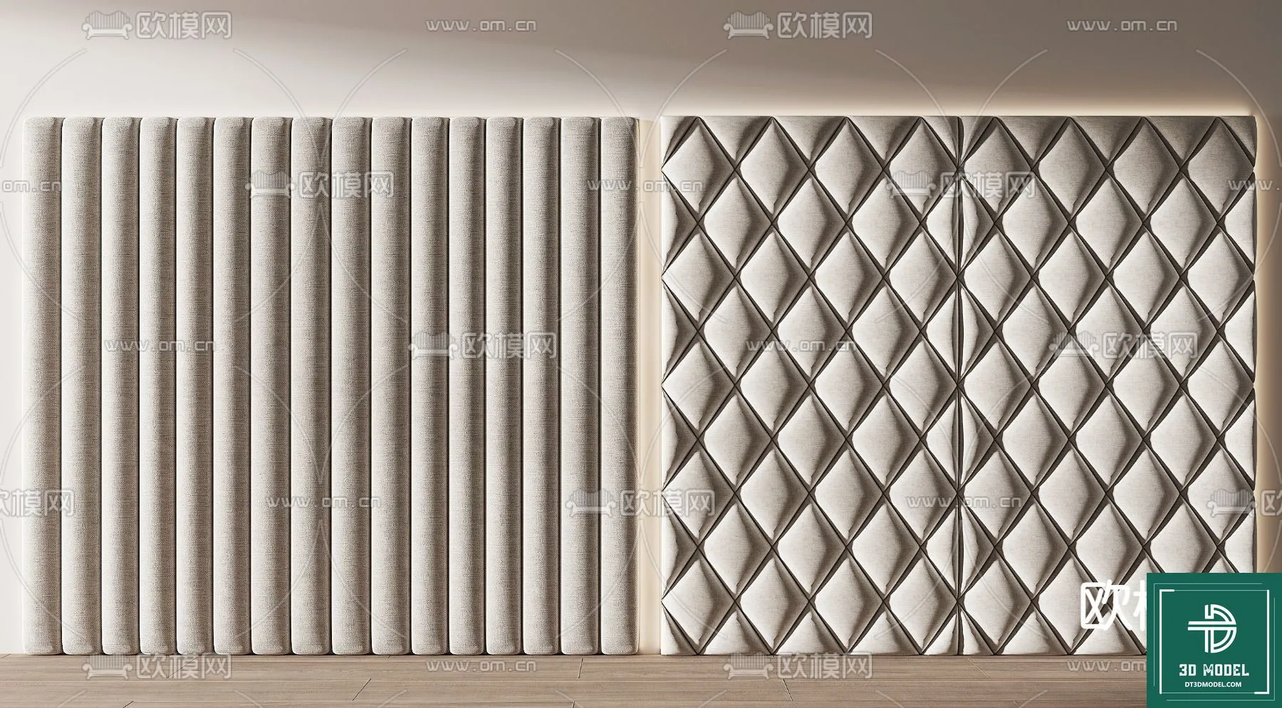 Headboard – Bedboard – Modern 3D Models – 064