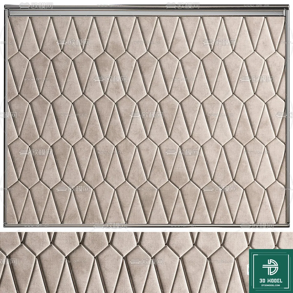 Headboard – Bedboard – Modern 3D Models – 066