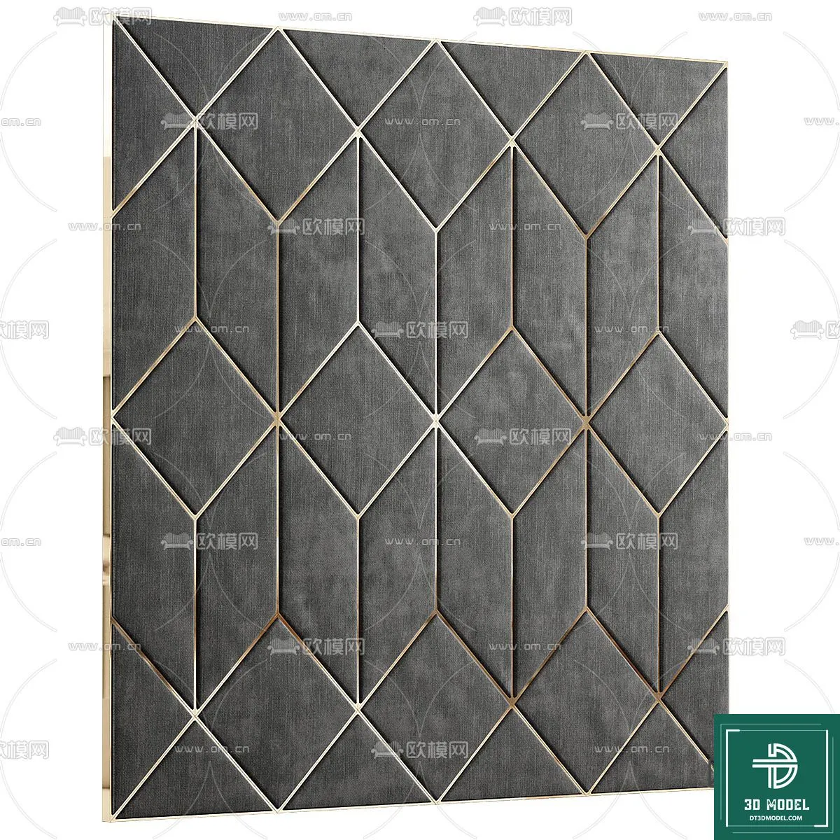 Headboard – Bedboard – Modern 3D Models – 068