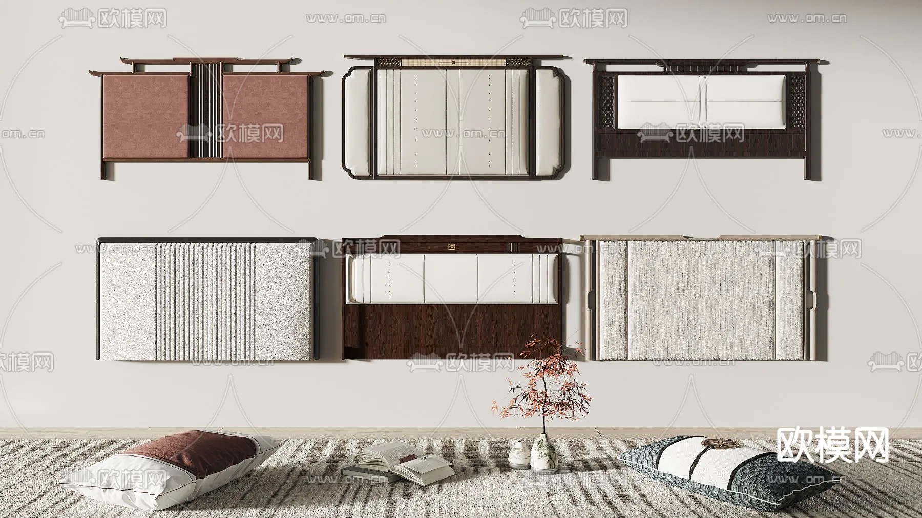 Headboard – Bedboard – Modern 3D Models – 080