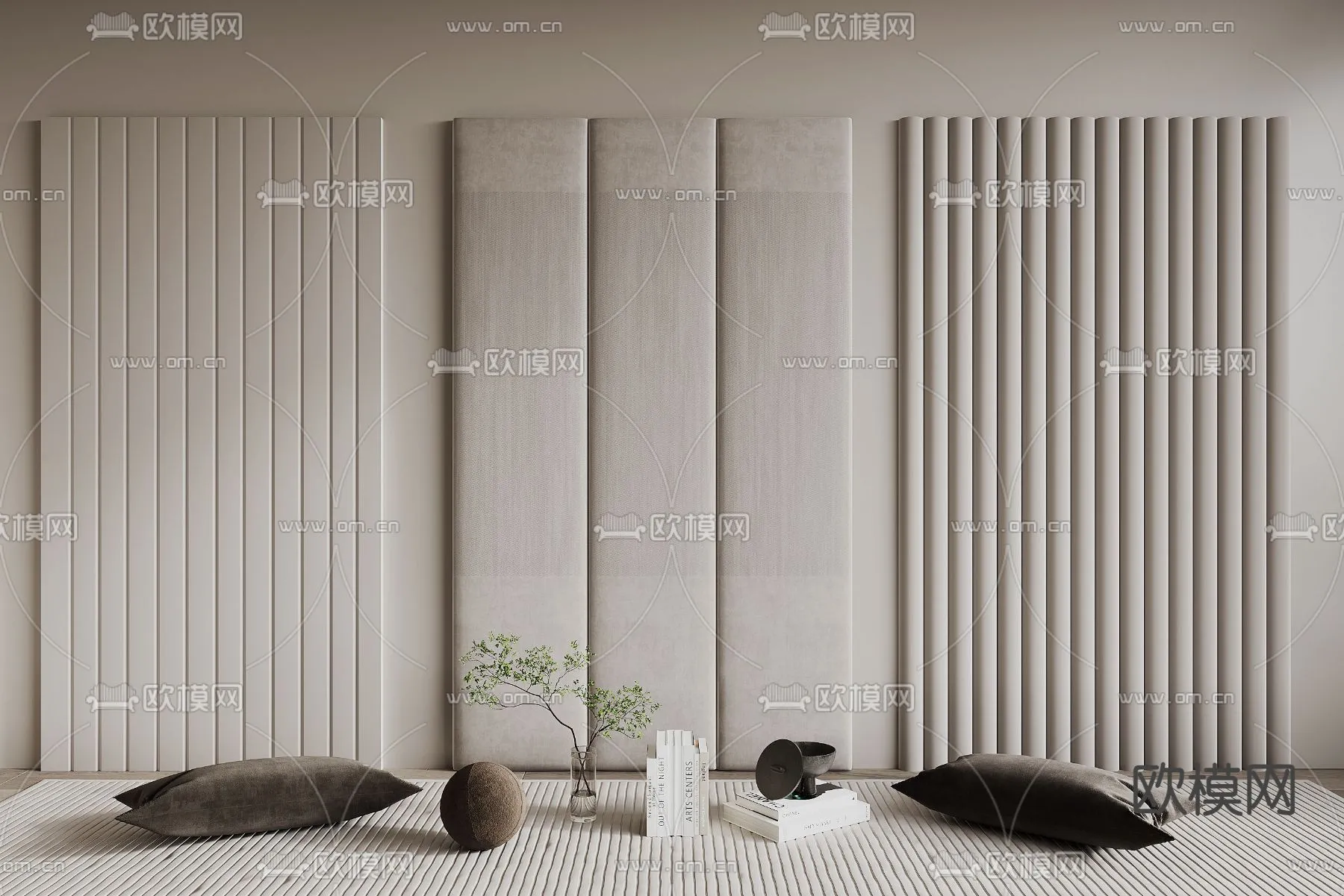 Headboard – Bedboard – Modern 3D Models – 081