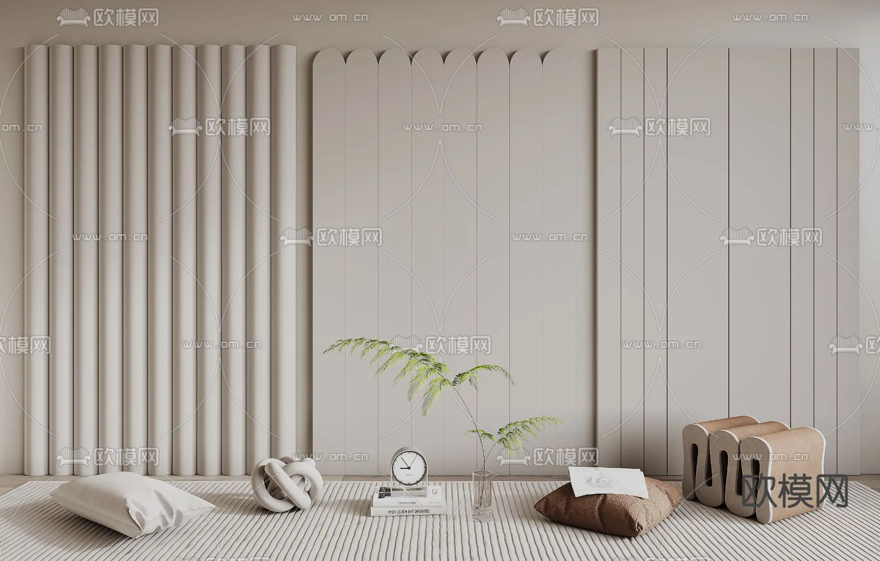 Headboard – Bedboard – Modern 3D Models – 083