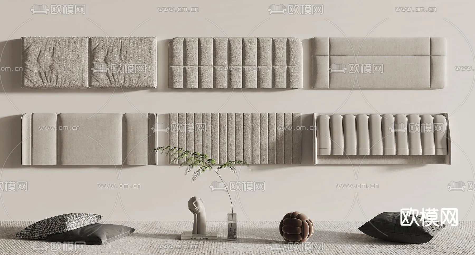 Headboard – Bedboard – Modern 3D Models – 087