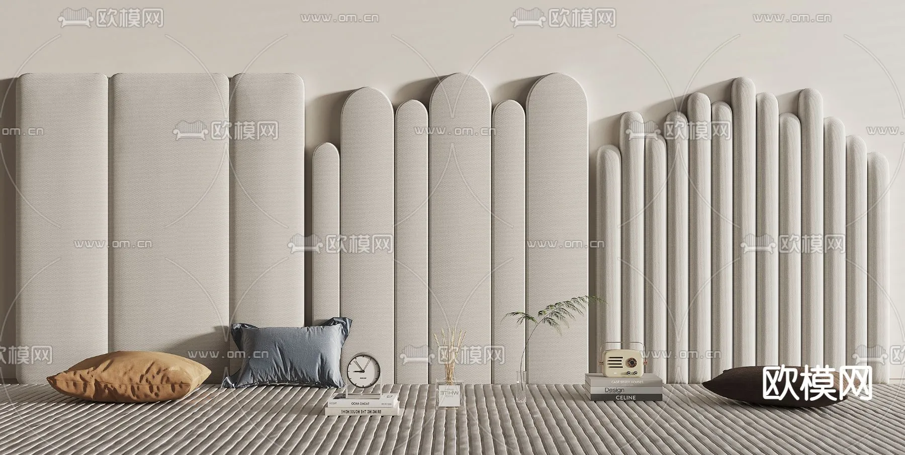 Headboard – Bedboard – Modern 3D Models – 088