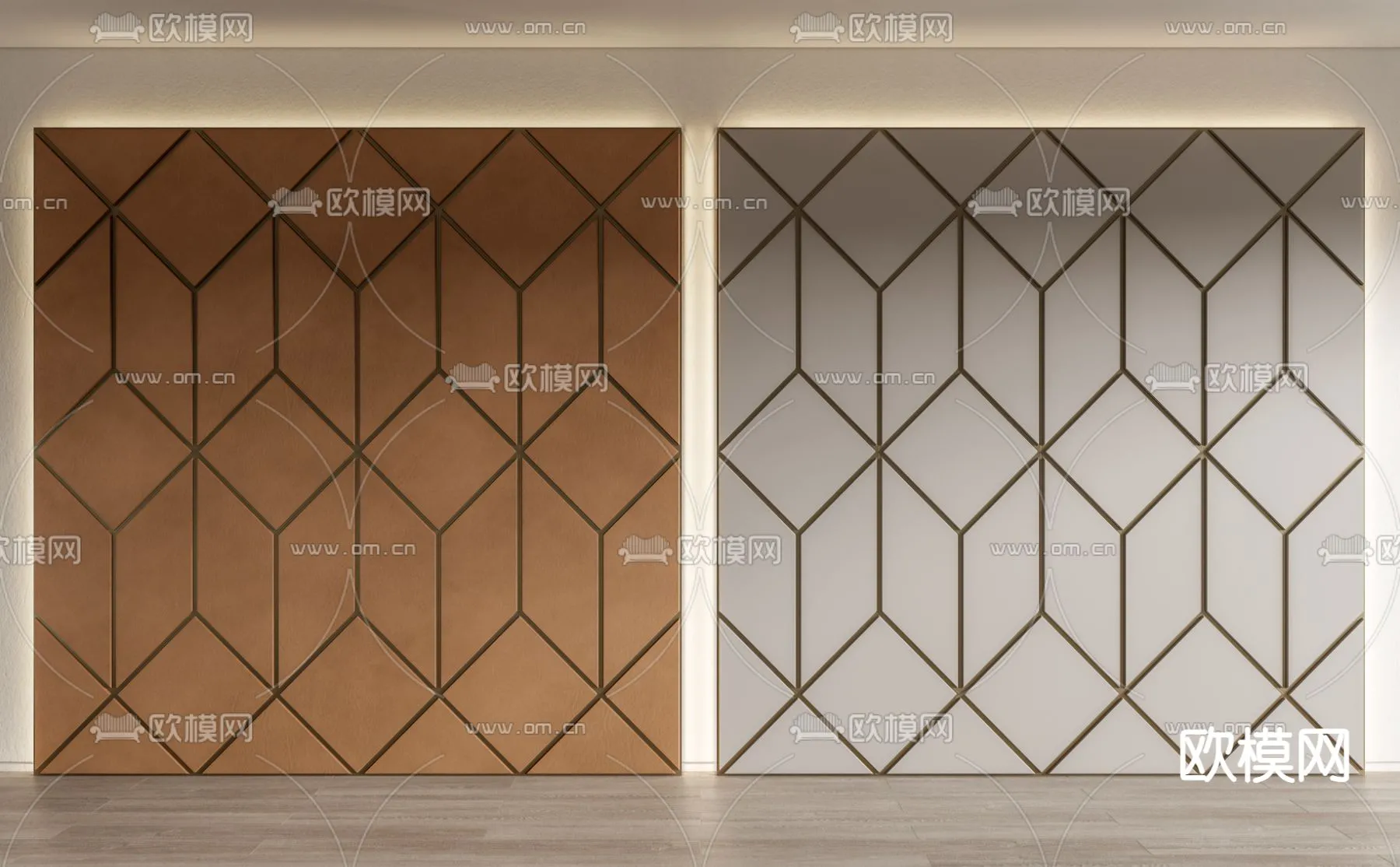 Headboard – Bedboard – Modern 3D Models – 097