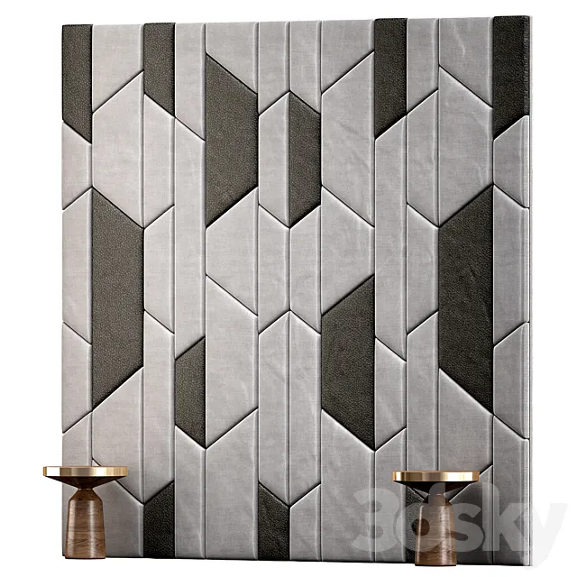 Headboard №11 3D Model Headboard №11 3D Model