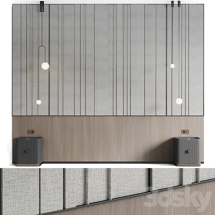 Headboard №13 3D Model Free Download