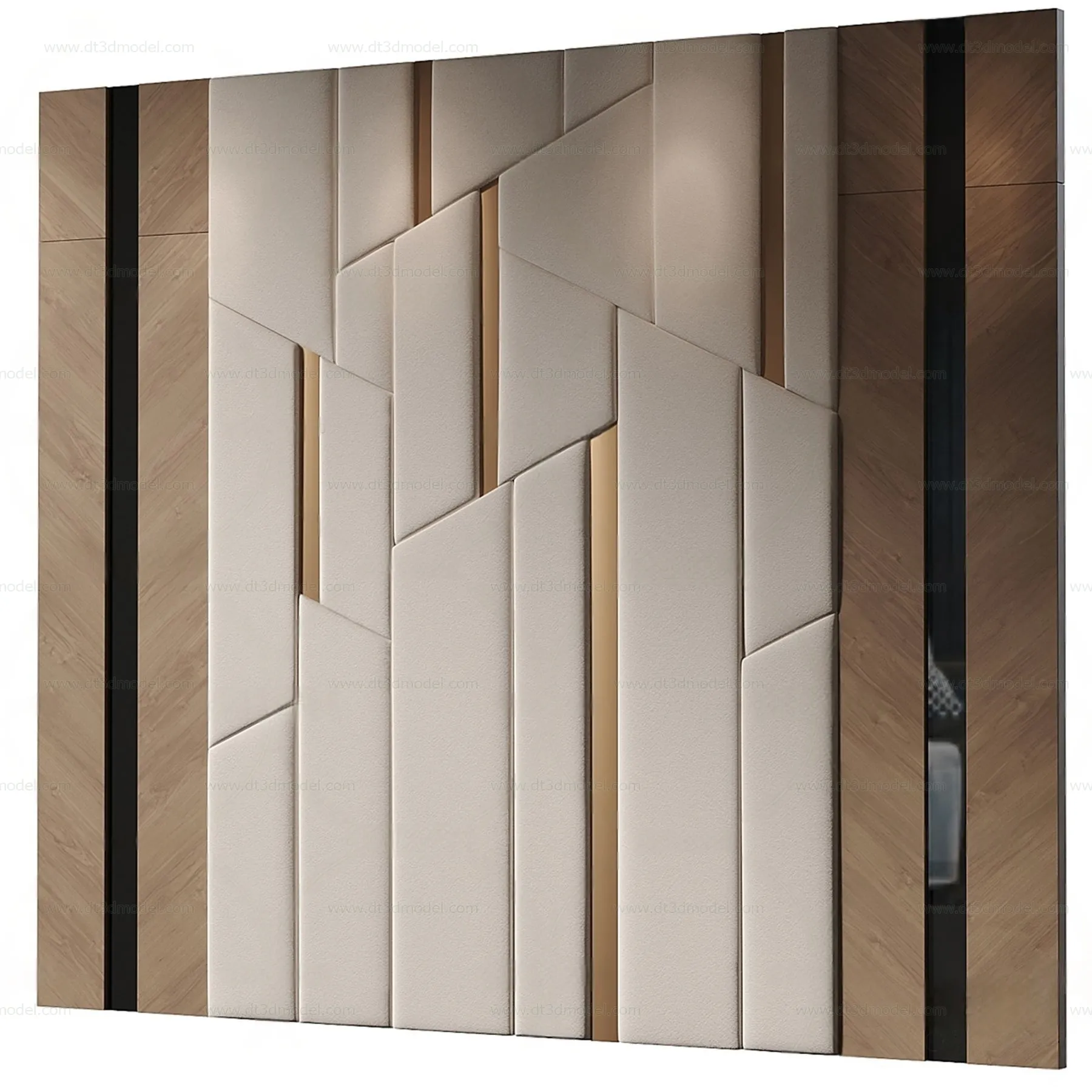 Headboard for Bed 3D Models – 3DSKY – 075 – CORONA Render