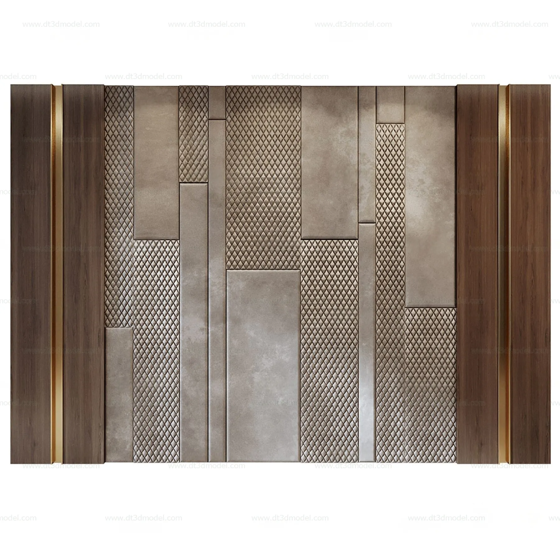 Headboard for Bed 3D Models – 3DSKY – 078 – CORONA Render