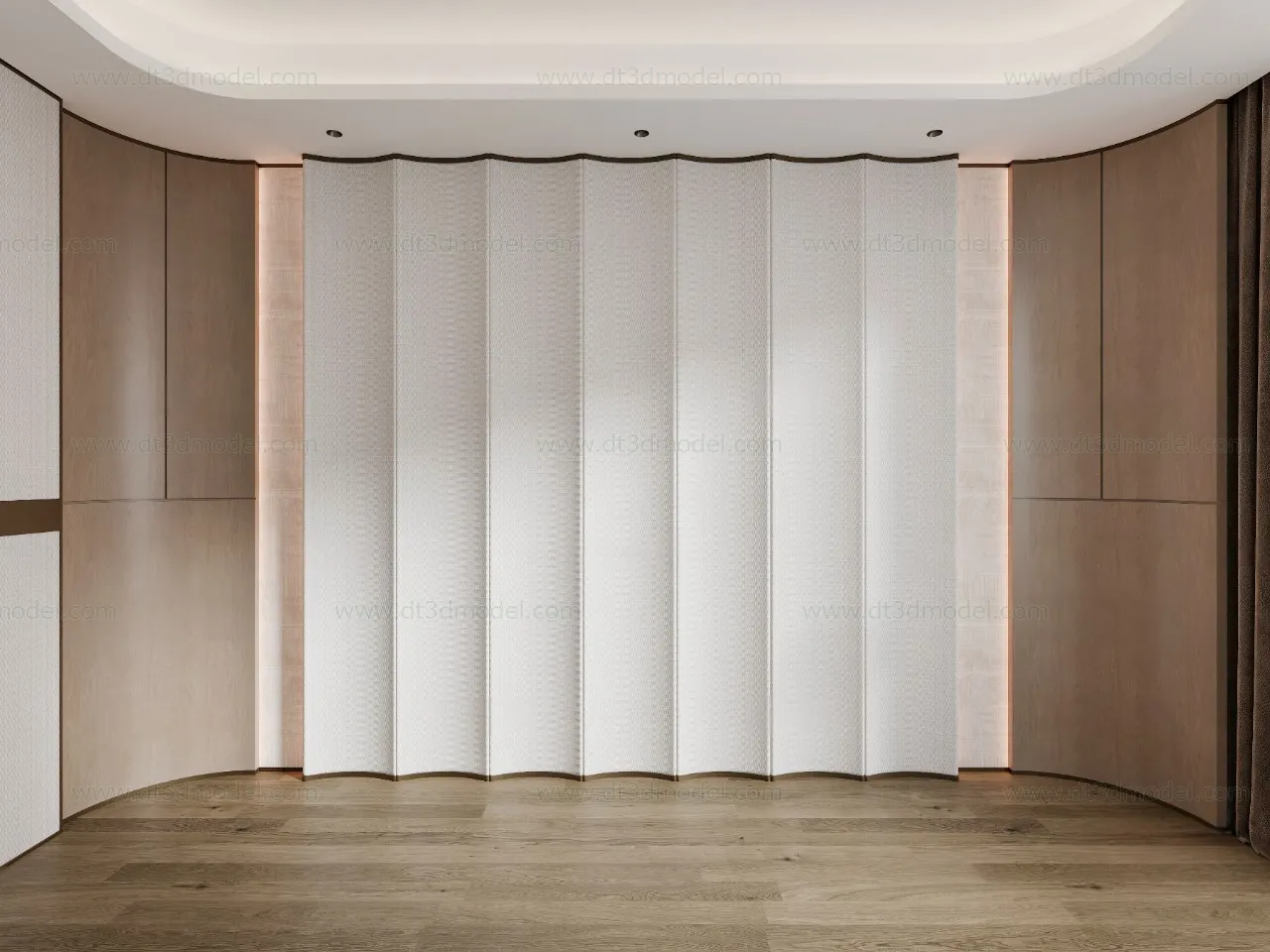 Headboard for Bed 3D Models – 3DSKY – 087 – CORONA Render