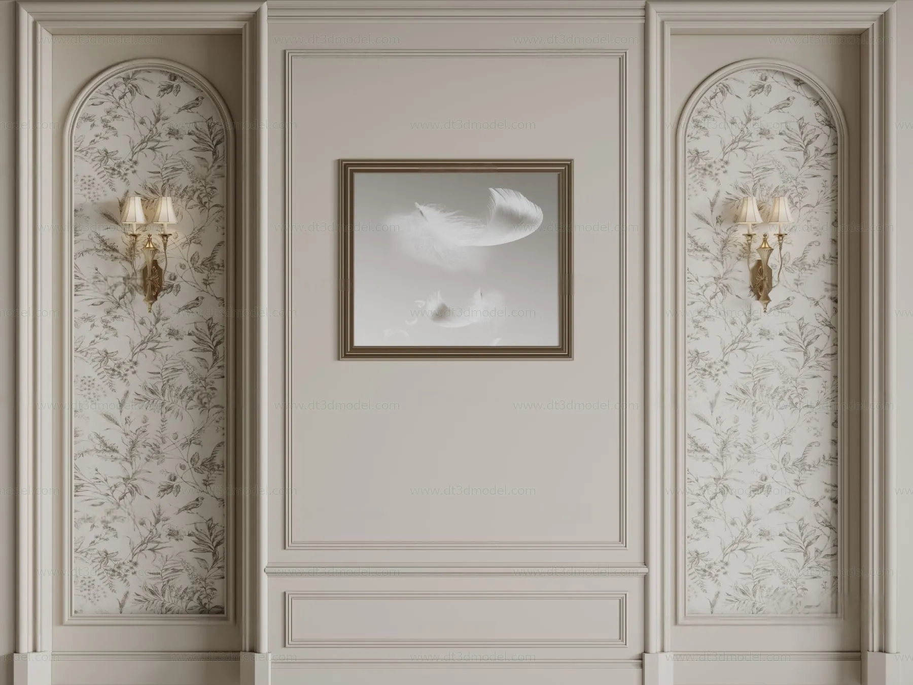 Headboard for Bed 3D Models – 3DSKY – 130 – CORONA Render