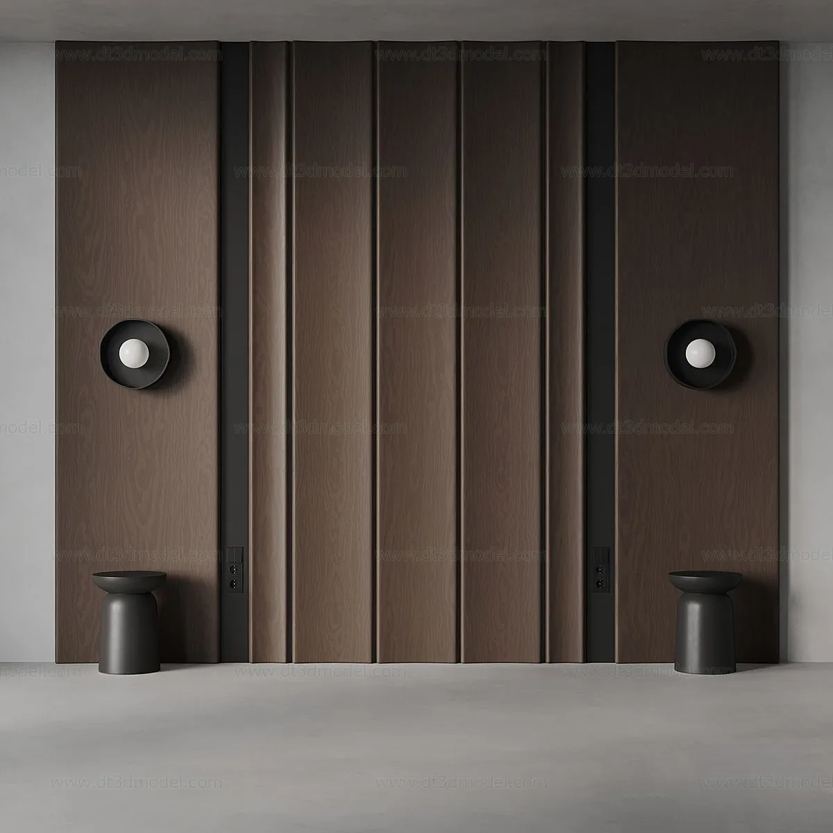 Headboard for Bed 3D Models – 3DSKY – 155 – CORONA Render