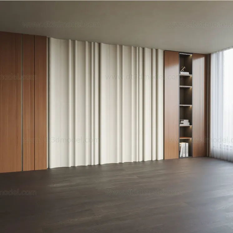 Headboard for Bed 3D Models – 3DSKY – 156 – VRAY Render