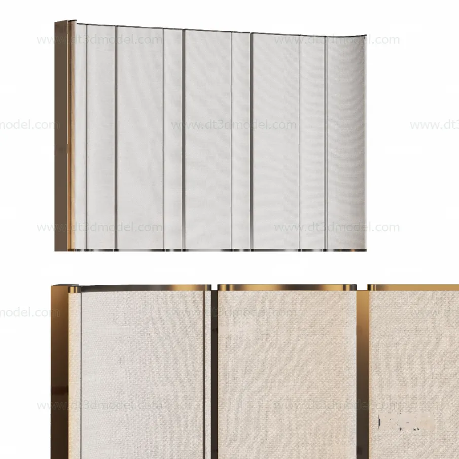 Headboard for Bed 3D Models – 3DSKY – 183 – CORONA Render