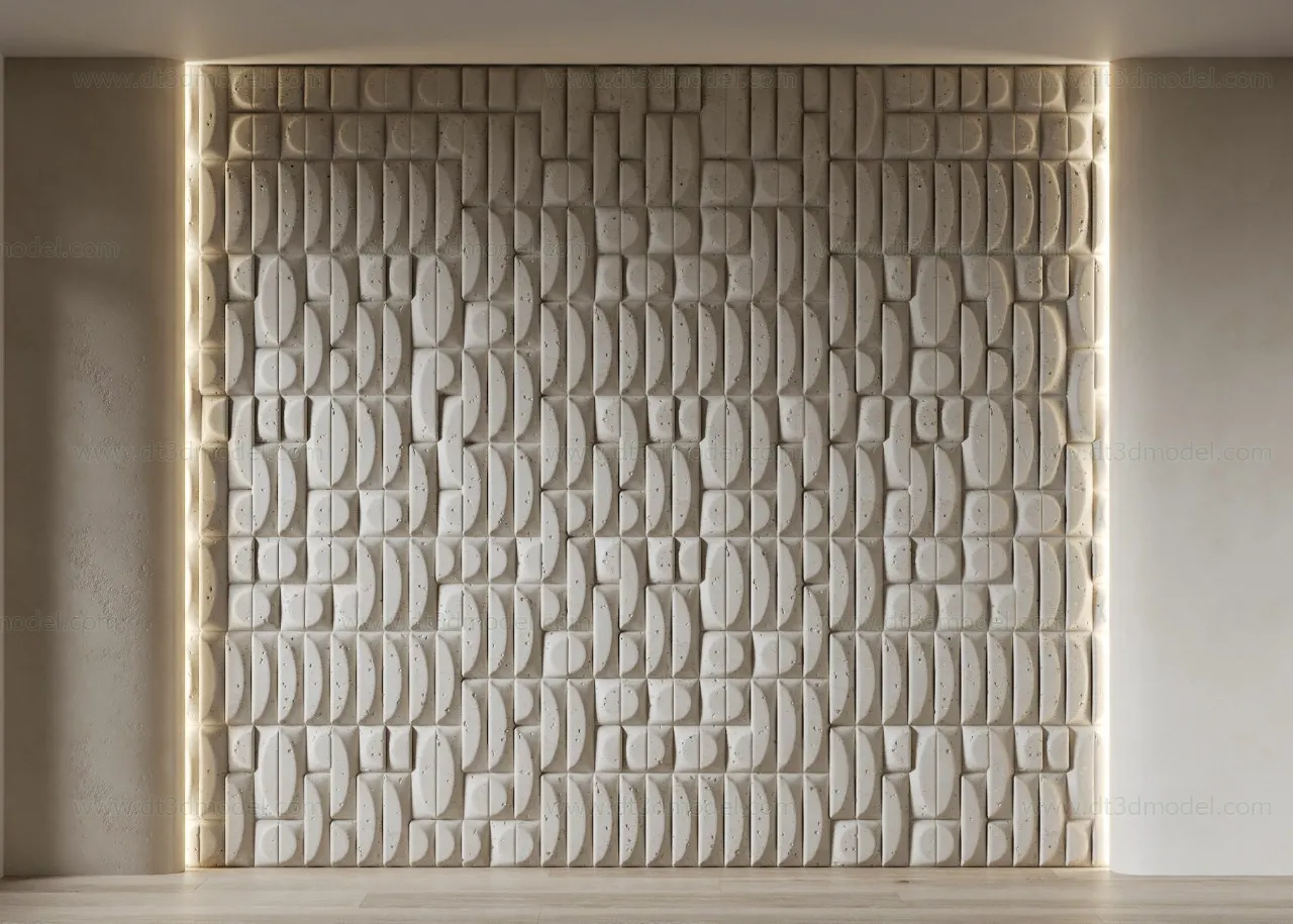 Headboard for Bed 3D Models – 3DSKY – 184 – VRAY Render