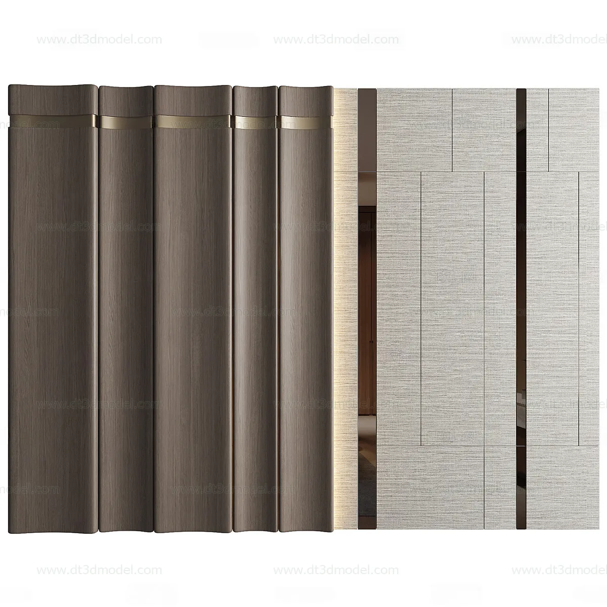 Headboard for Bed 3D Models – 3DSKY – 190 – CORONA Render