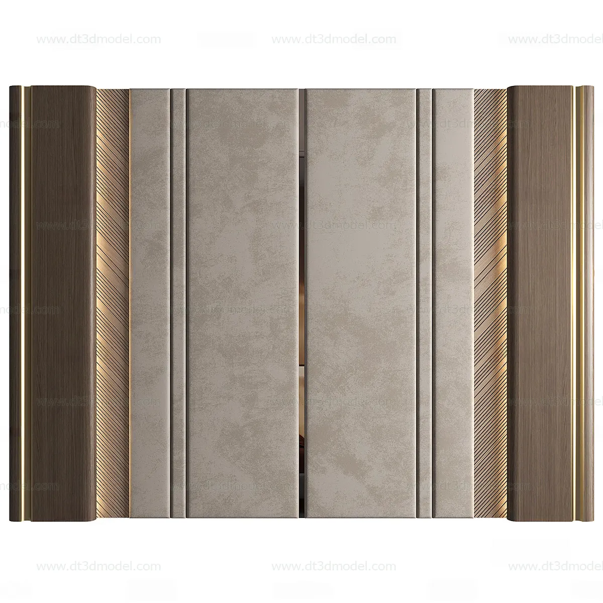 Headboard for Bed 3D Models – 3DSKY – 202 – CORONA Render