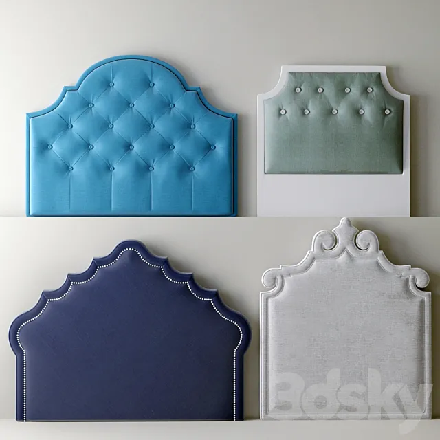 headboard krovati3 3DModel