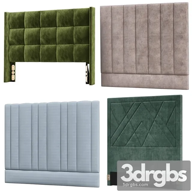 Headboard models collection №3 3D Model Download
