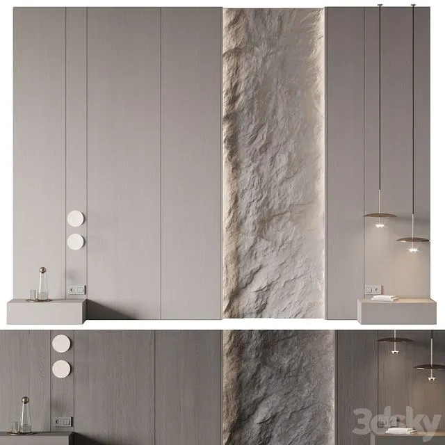 Headboard of bed No. 14 3D Model