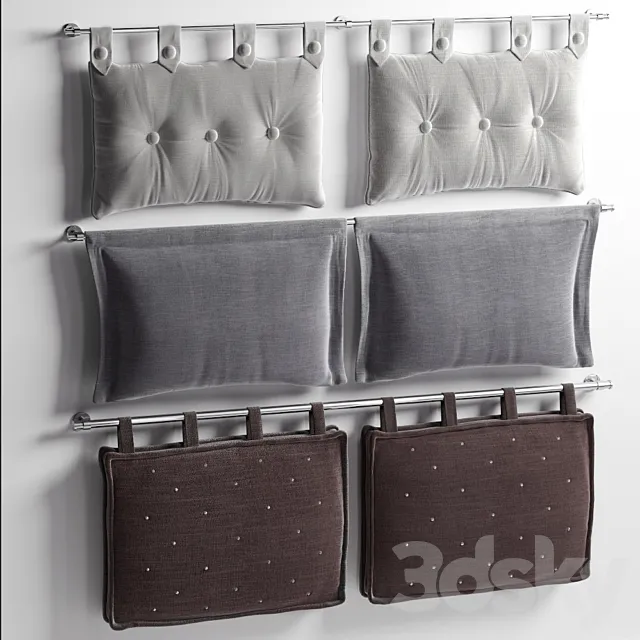 Headboard pillow 3DModel