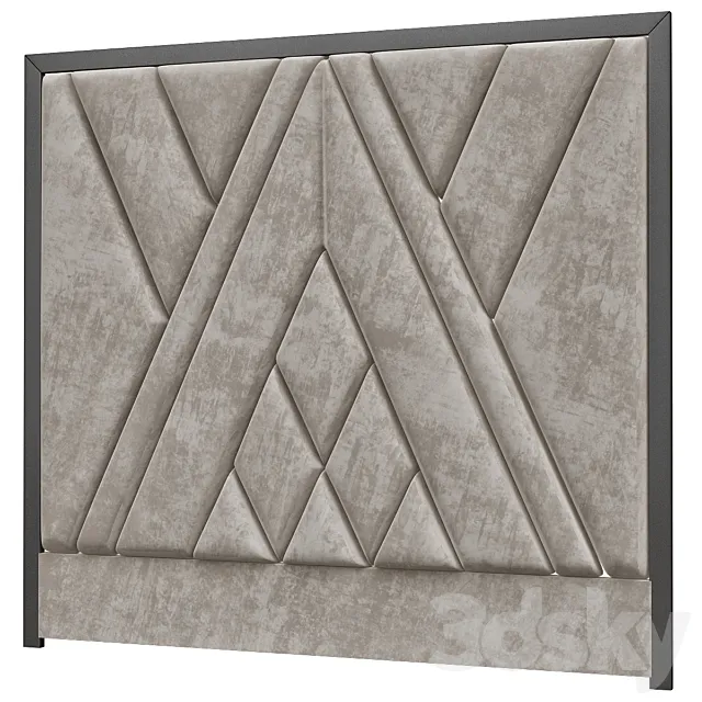Headboard Premium PRO No. 54 3D Model