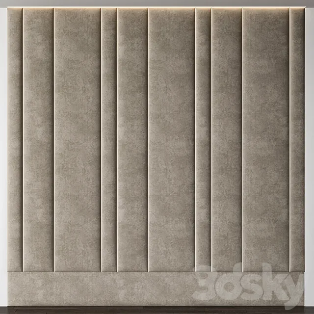 Headboard Premium PRO No. 66 3D Model