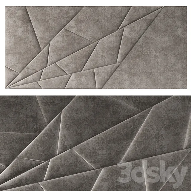 Headboard Premium PRO No. 76 3D Model
