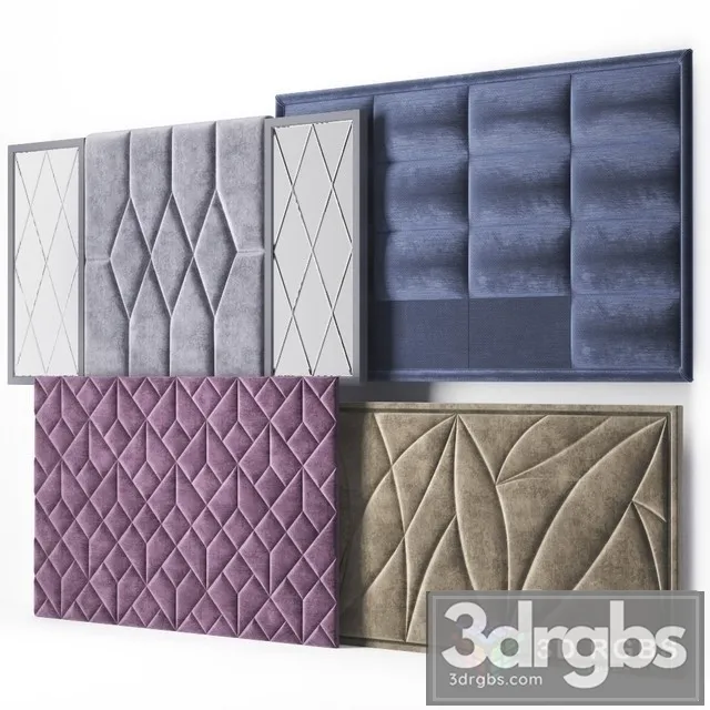 Headpiece 16 Bed 3D Model Download