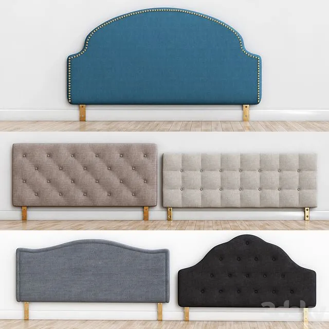 headrest bedroom collections 3D Model